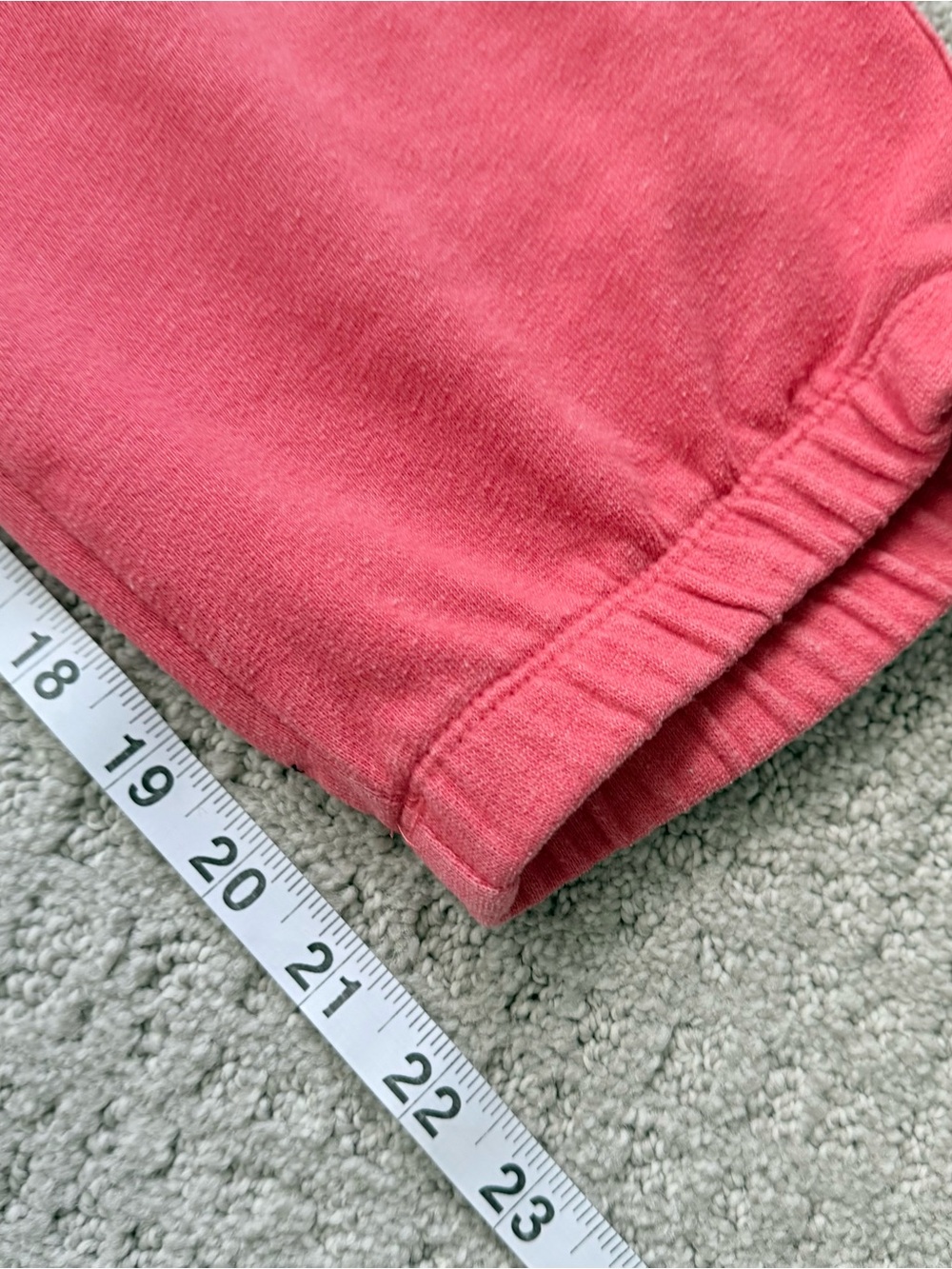 Y2K Aeropostale Coral Pink Capri low rise Sweatpants - Picture 5 of 7